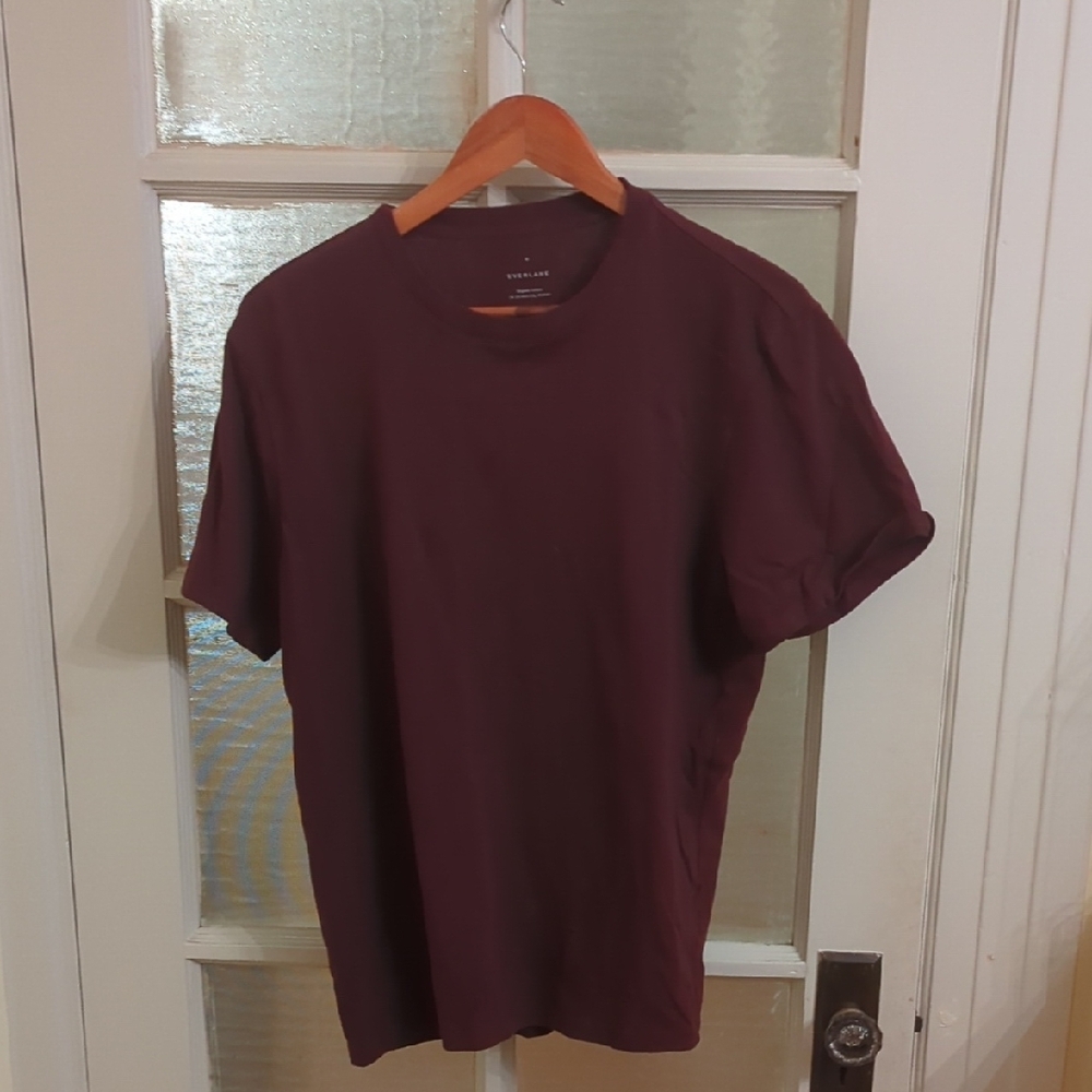 Everlane Red Short Sleeve Tee